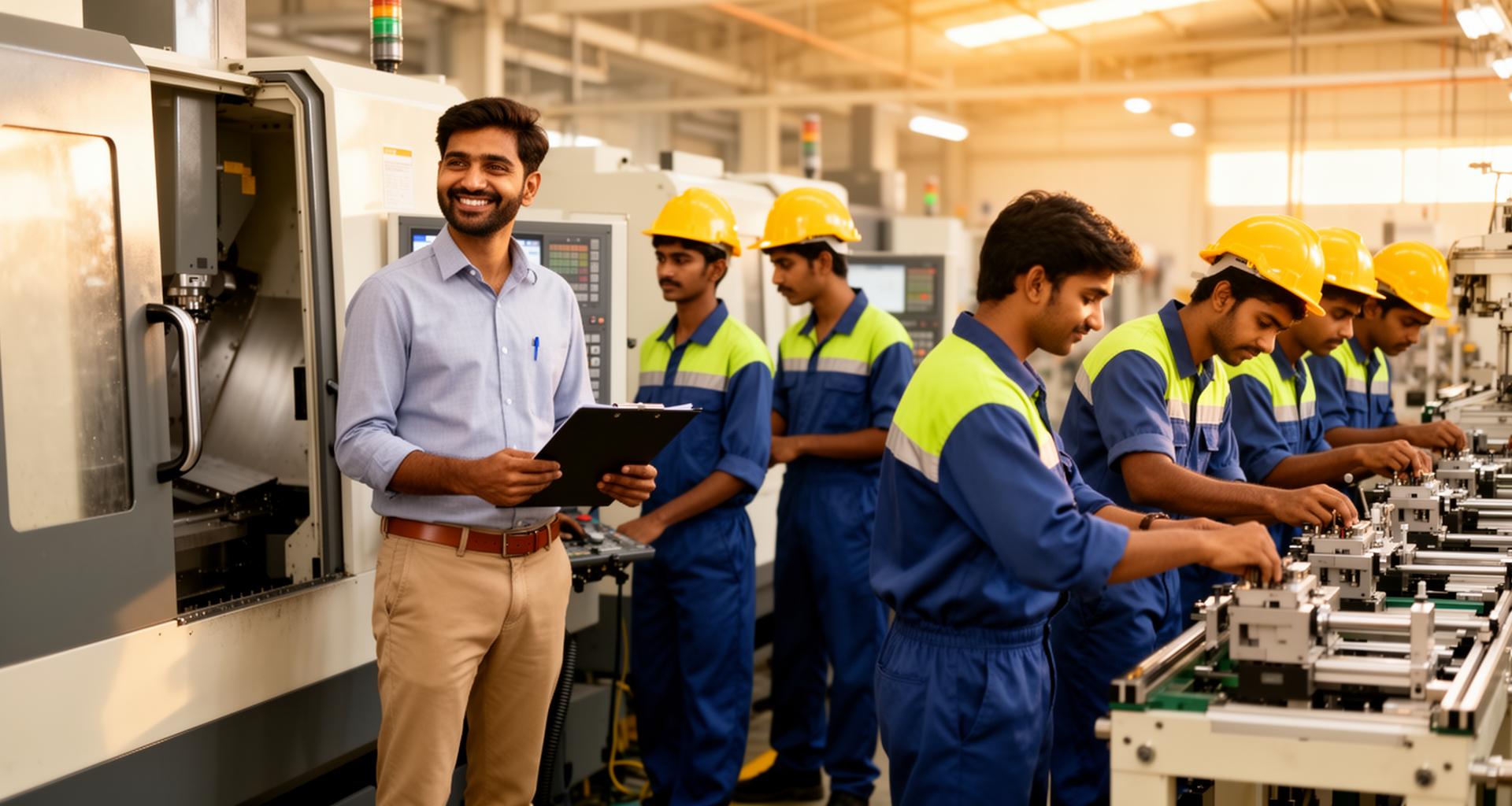 HR manager reviewing student profiles for hiring